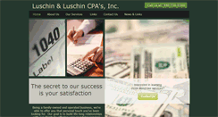 Desktop Screenshot of luschinandluschincpas.com